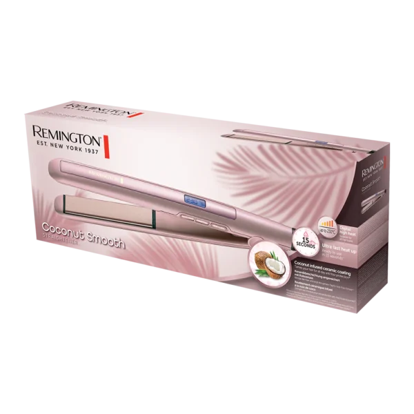 REMINGTON COCONUT SMOOTH HAIR STRAIGHTENER S5901