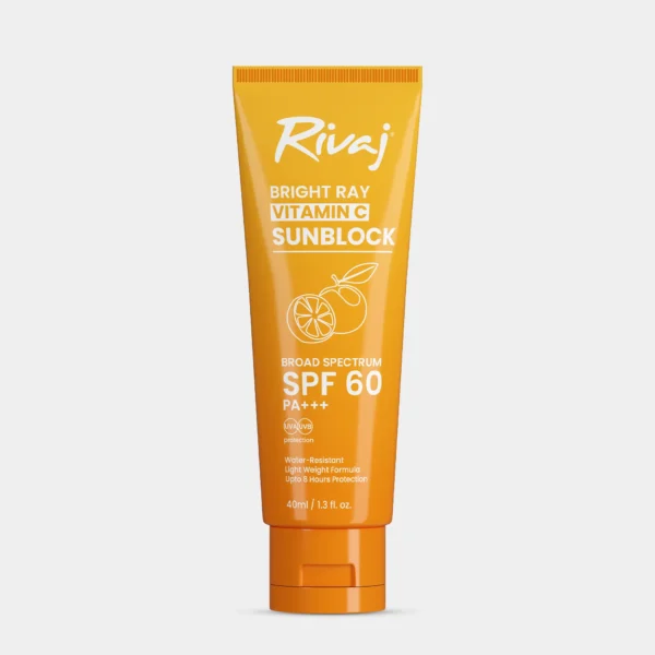 Rivaj SPF60 Vitamin C Sunblock